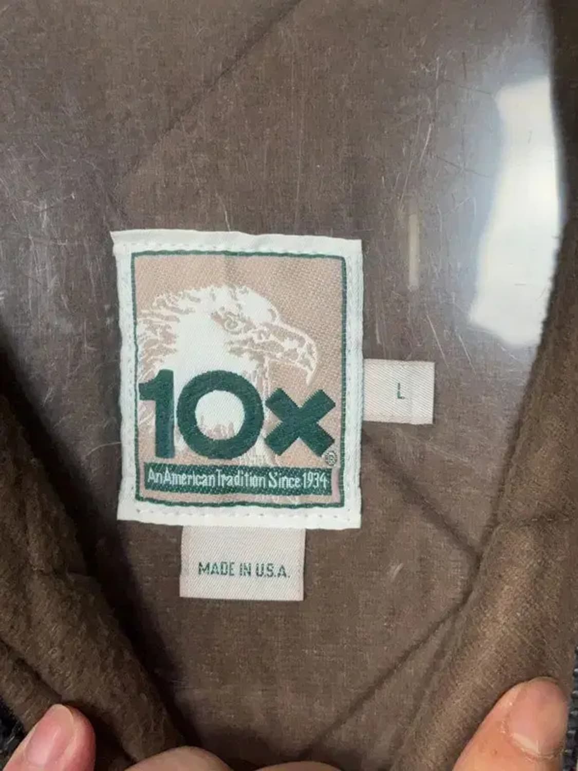 10x USA 리얼트리 카키 나일론 자켓 L 상품이미지7