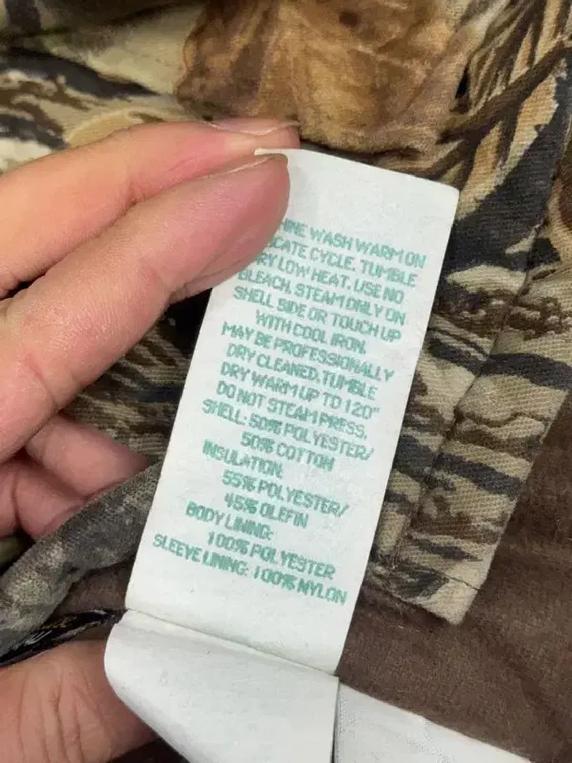 10x USA 리얼트리 카키 나일론 자켓 L 상품이미지9