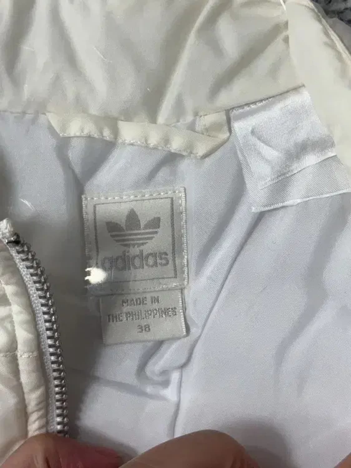 아디다스 화이트탭 Y2K 흰빨 레이싱 점퍼 자켓 S 상품이미지7