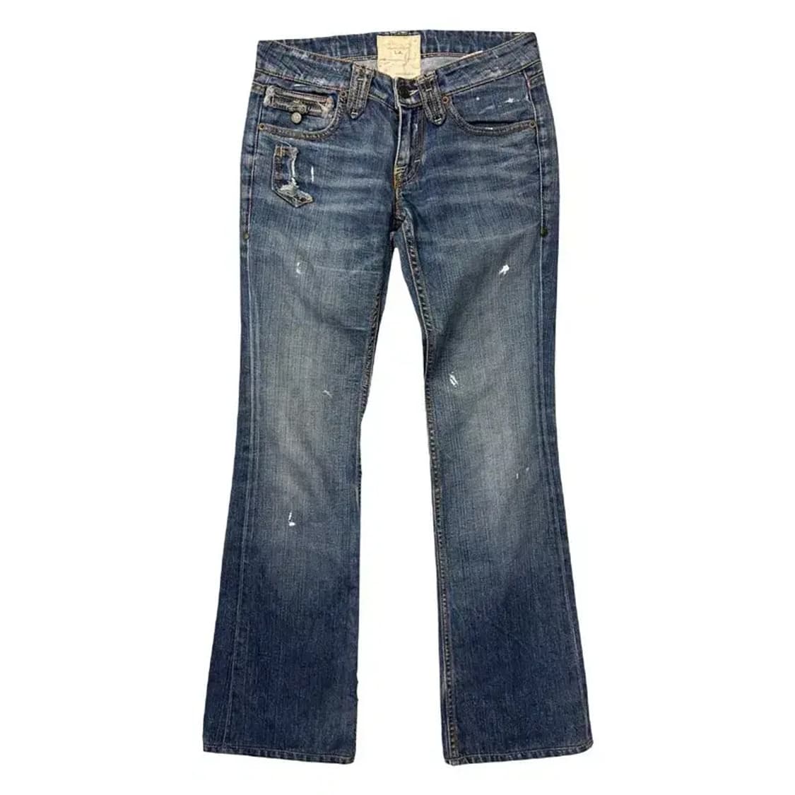 빈티지 Y2K 워싱 부츠컷 청바지 27 상품이미지1