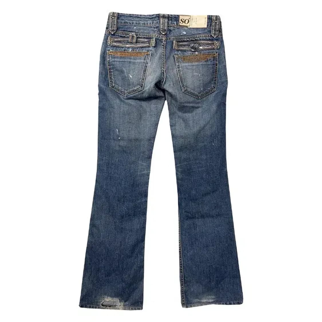 빈티지 Y2K 워싱 부츠컷 청바지 27 상품이미지2