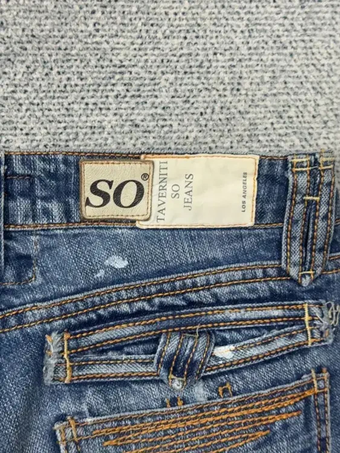 빈티지 Y2K 워싱 부츠컷 청바지 27 상품이미지9