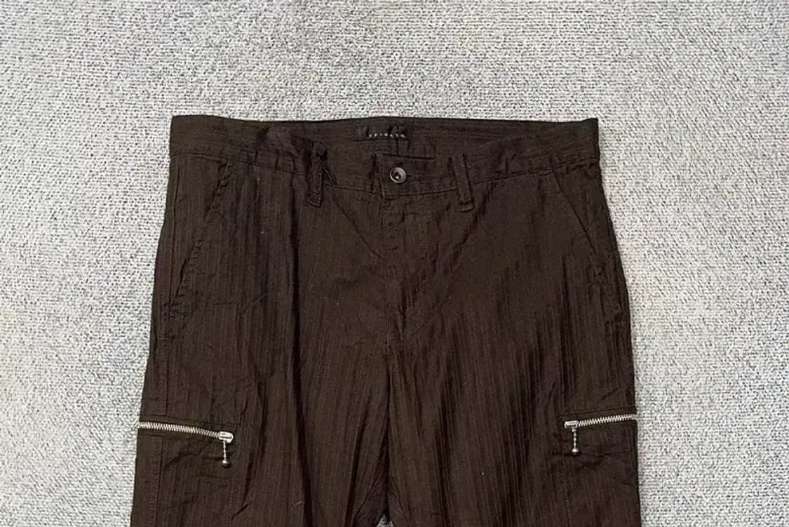 스피니쉬 브라운 Y2K 빈티지 바지 LL (88cm) 상품이미지3