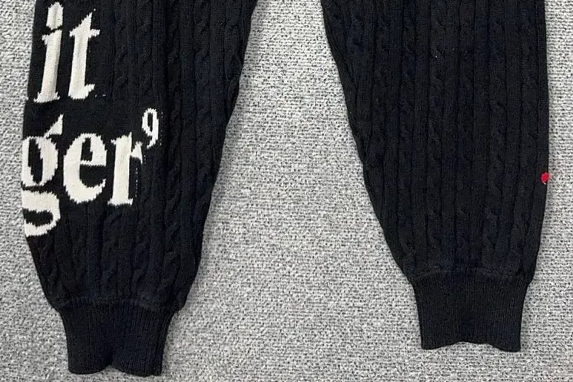 타미힐피거 프린팅 블랙 빈티지 조거팬츠 00F0(FREE) 상품이미지5