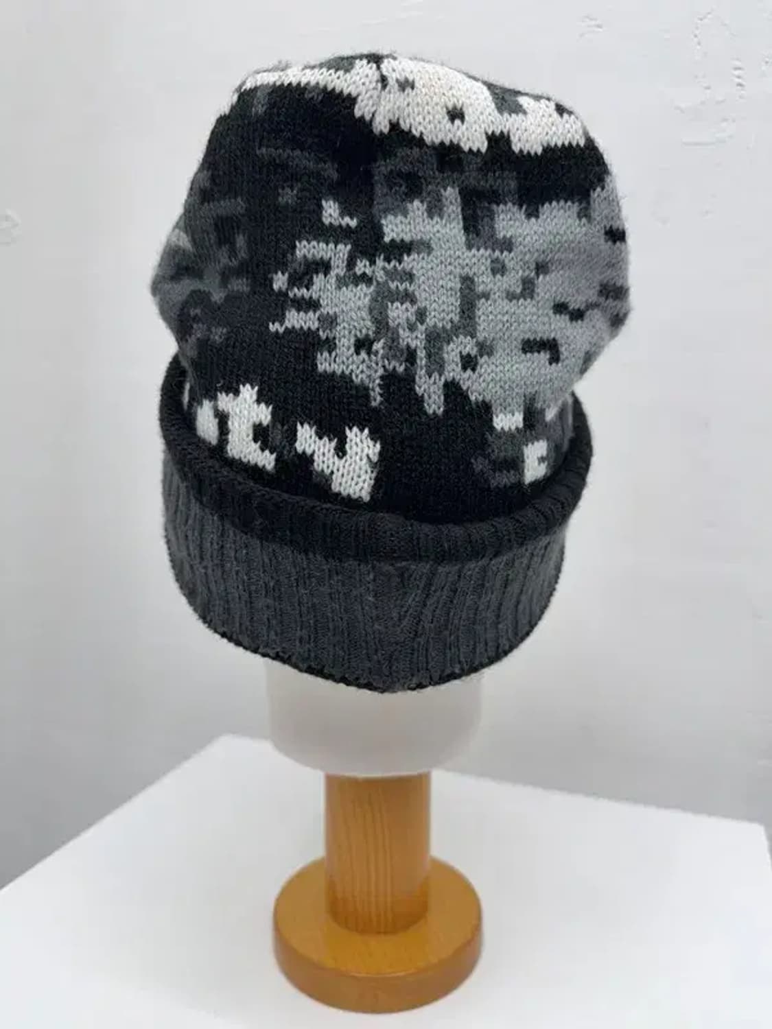 마인크래프트 조약돌 그레이 비니 상품이미지3