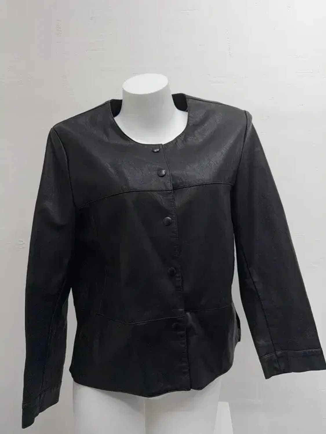 블랙 차이나st 가죽 자켓 88 상품이미지1