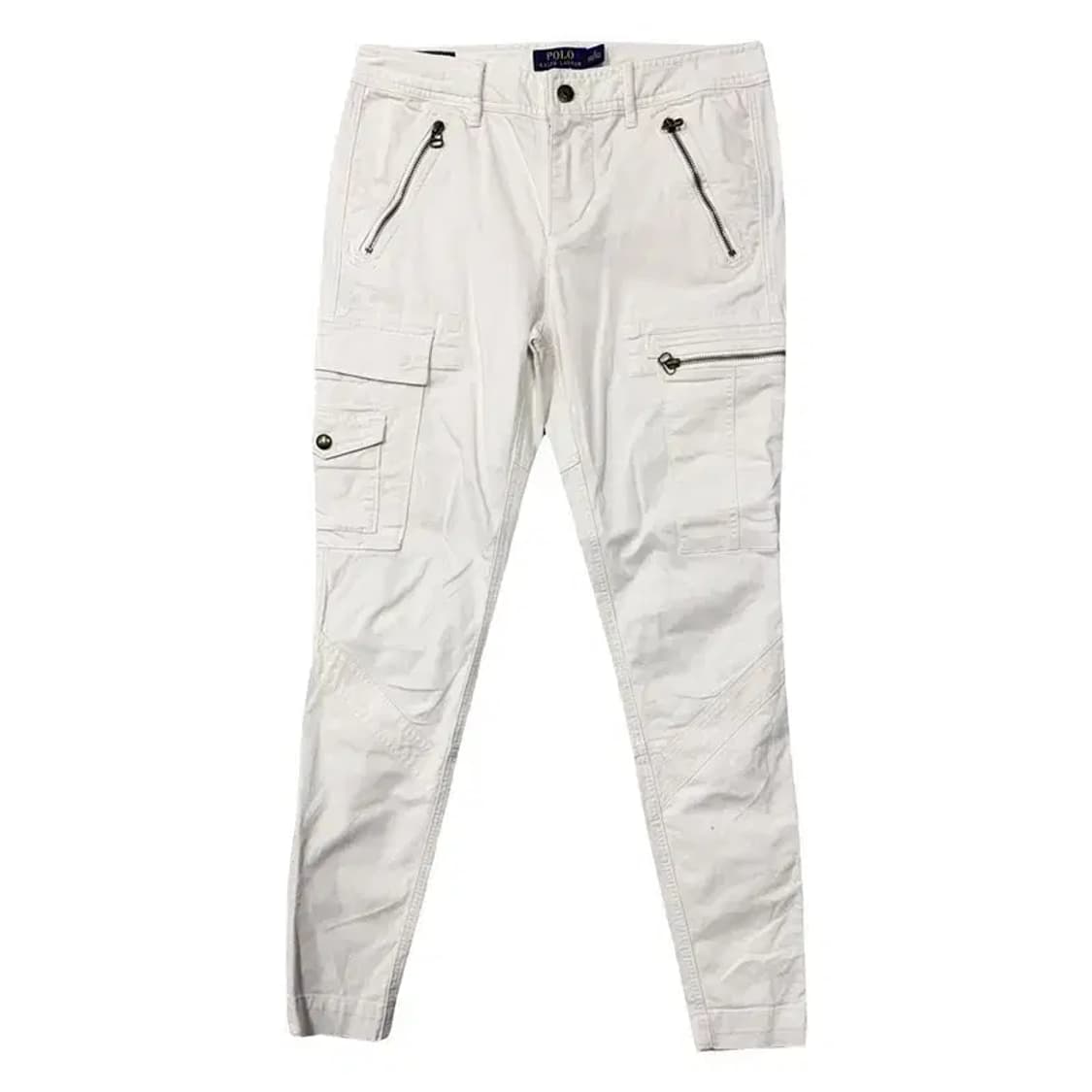 폴로 바이커핏 여성 크림 청바지 8 상품이미지1