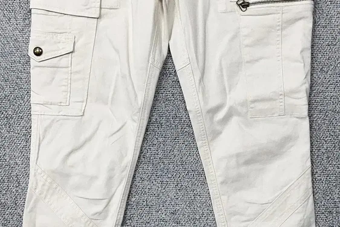 폴로 바이커핏 여성 크림 청바지 8 상품이미지4