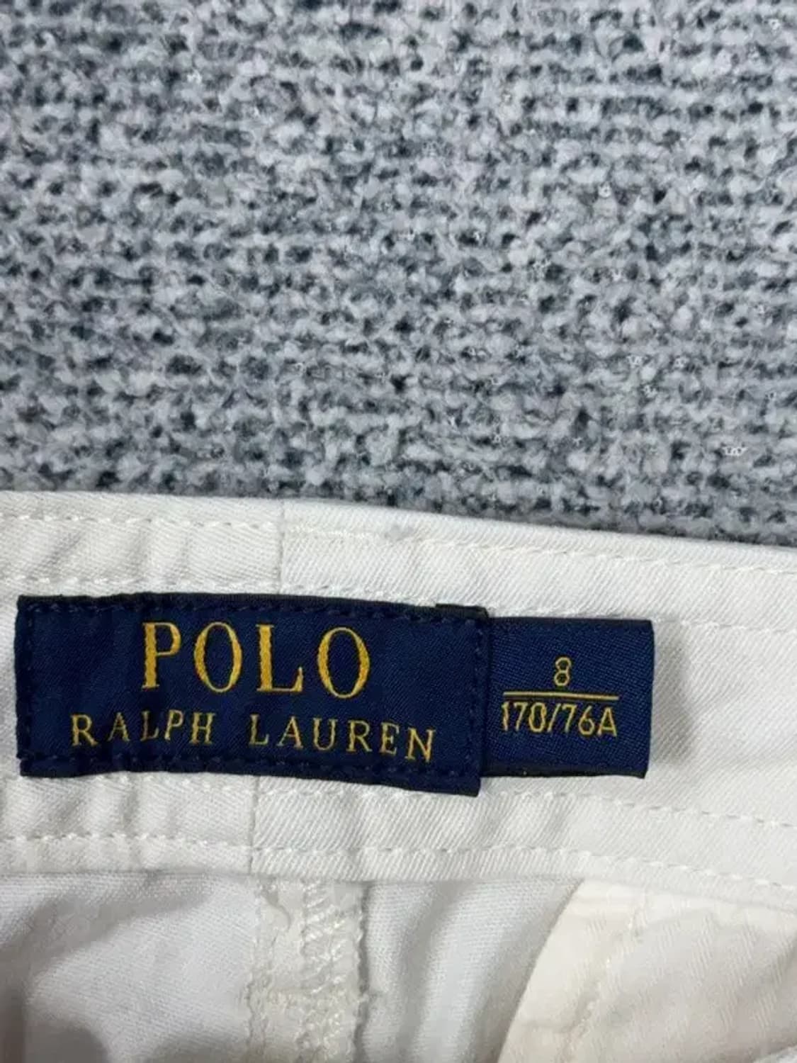 폴로 바이커핏 여성 크림 청바지 8 상품이미지7