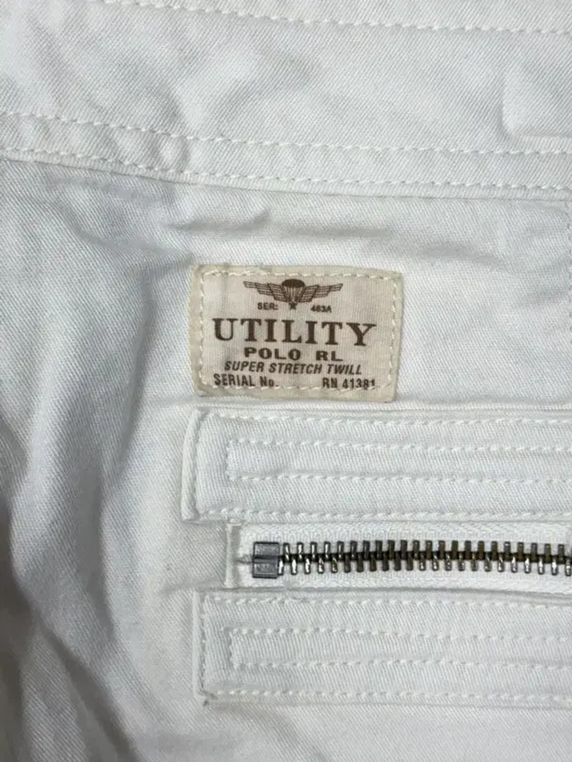 폴로 바이커핏 여성 크림 청바지 8 상품이미지8