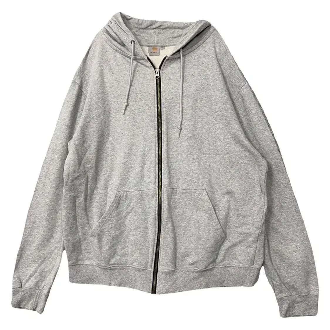 칼하트 라이트 그레이 오버핏 후드 집업 XL 상품이미지1