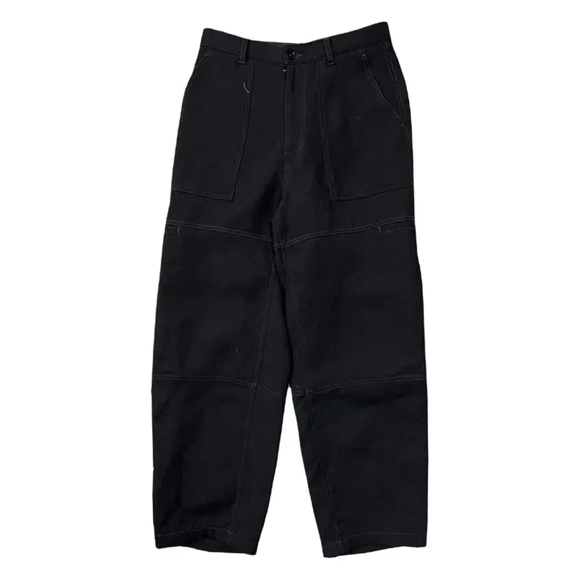 인사일런스 블랙 오버핏 카펜터 바지 S 상품이미지1