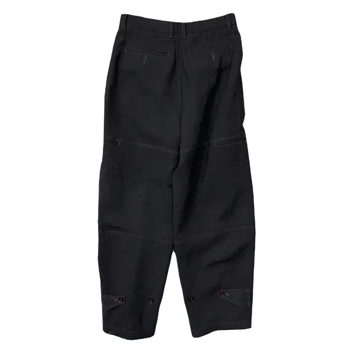 인사일런스 블랙 오버핏 카펜터 바지 S 상품이미지2