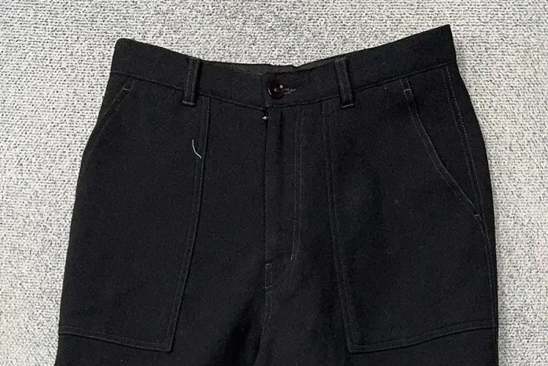 인사일런스 블랙 오버핏 카펜터 바지 S 상품이미지3