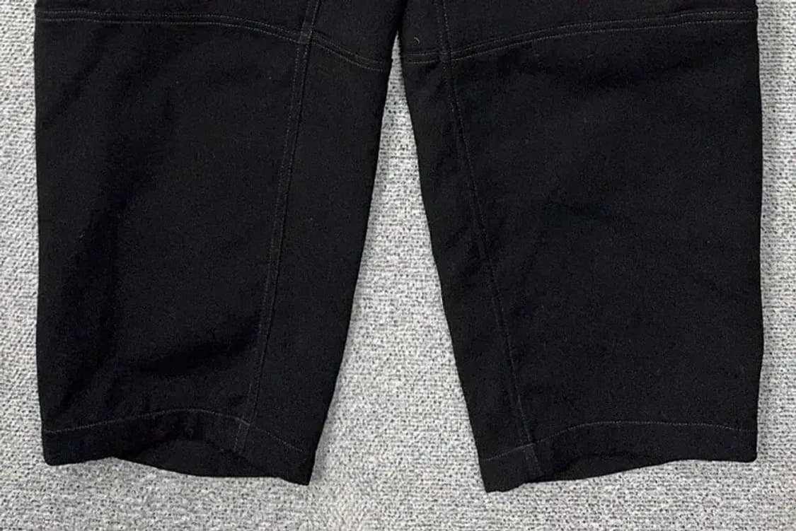 인사일런스 블랙 오버핏 카펜터 바지 S 상품이미지5