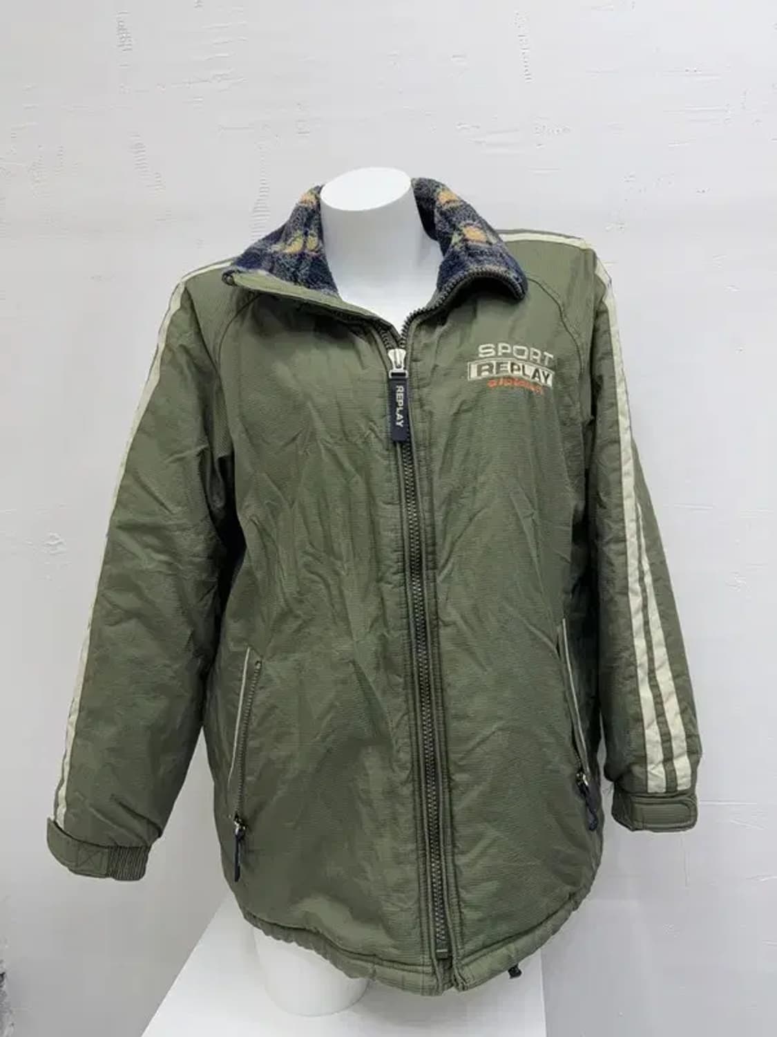 올드스쿨 카키 야상 자켓 95 상품이미지2