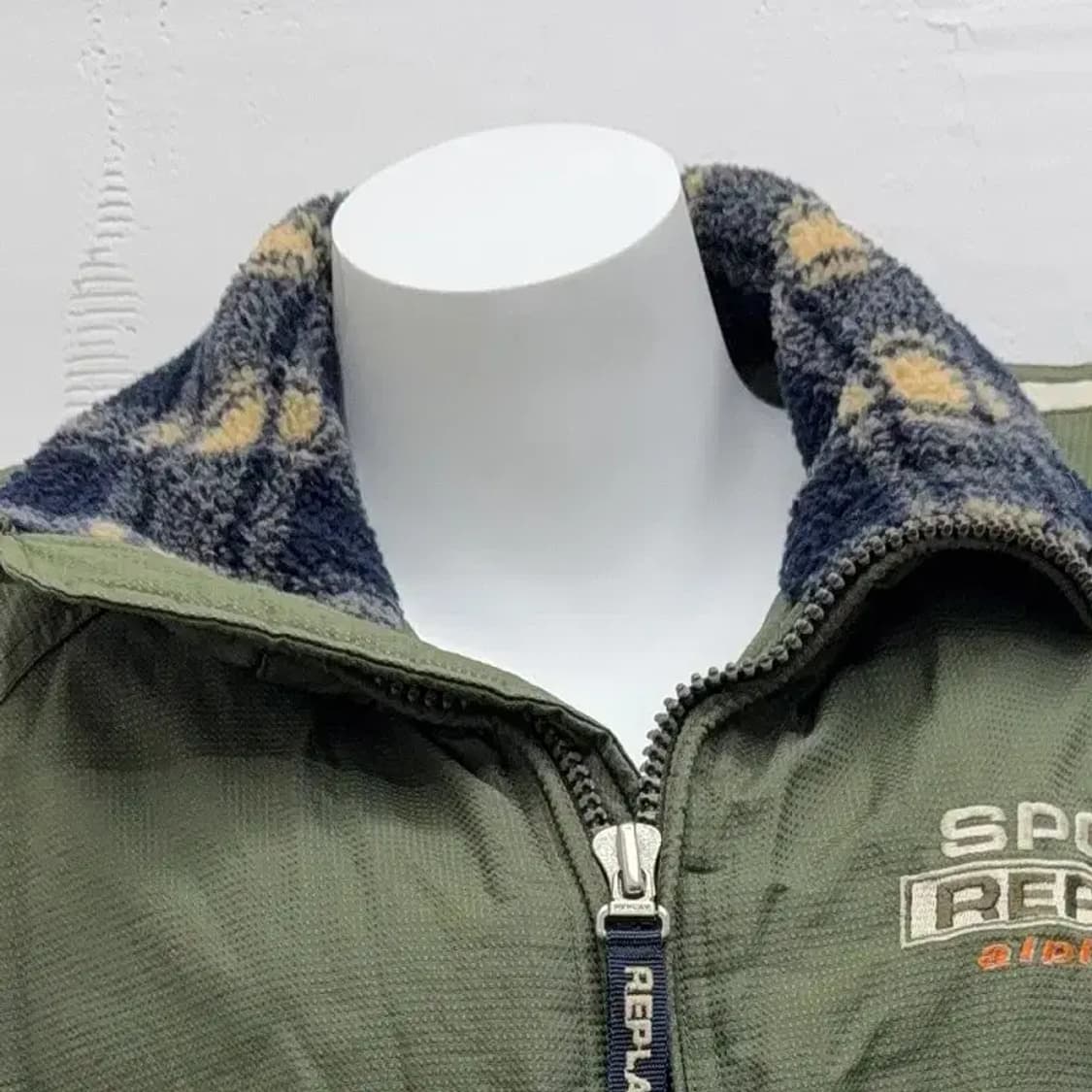 올드스쿨 카키 야상 자켓 95 상품이미지4