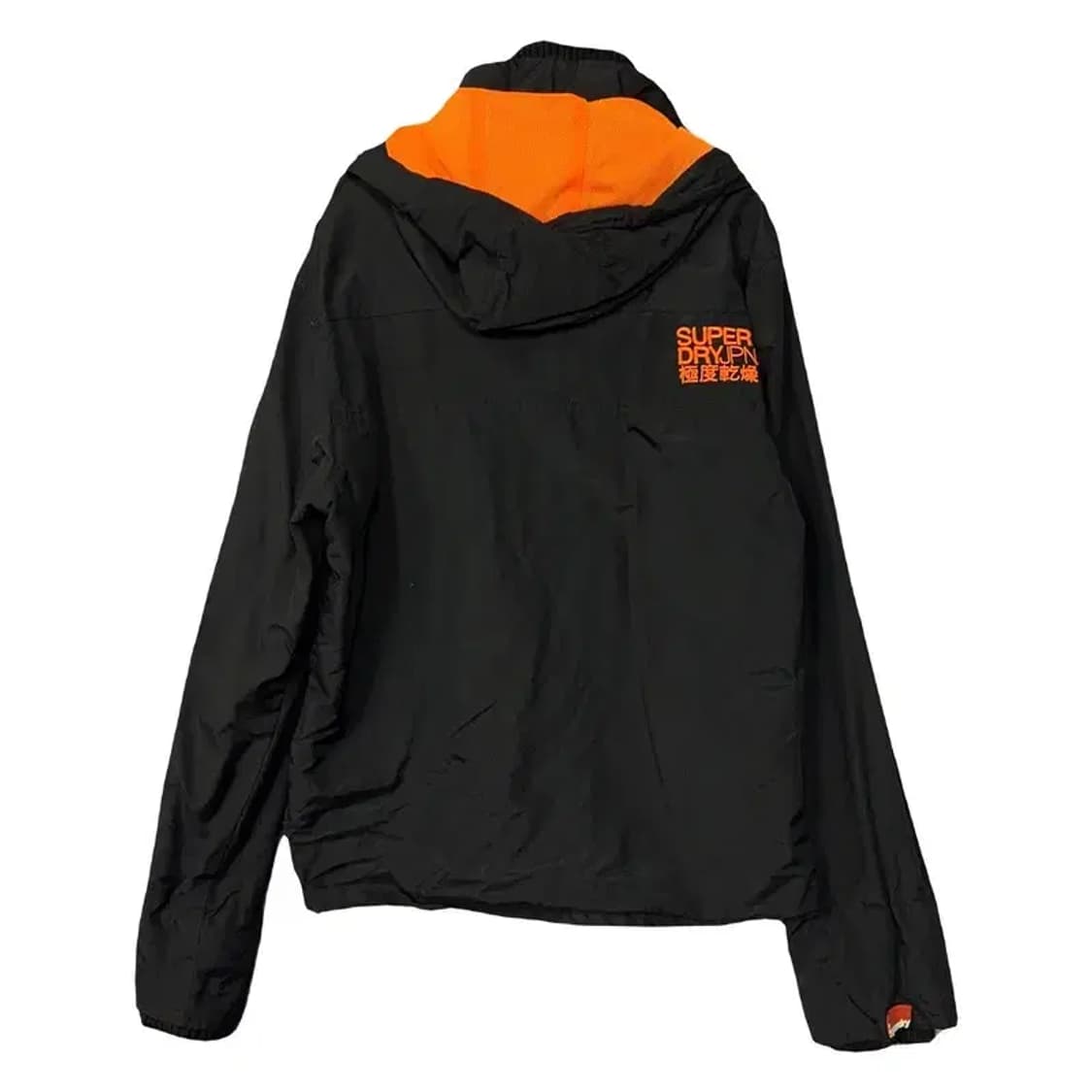 수퍼드라이 3-ZIP 빈티지 블랙 테크웨어 바람막이 윈드자켓 M 상품이미지2