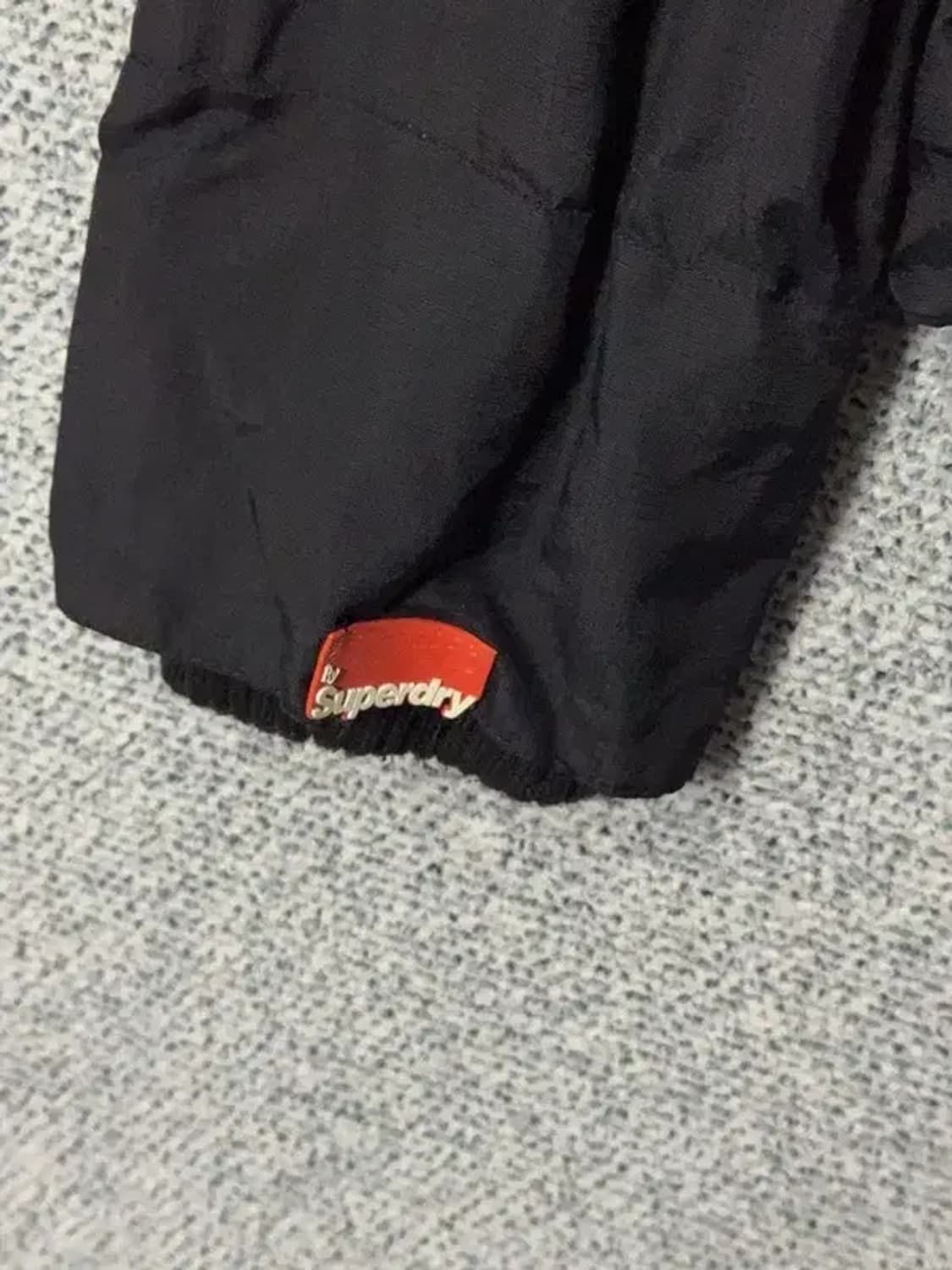 수퍼드라이 3-ZIP 빈티지 블랙 테크웨어 바람막이 윈드자켓 M 상품이미지7