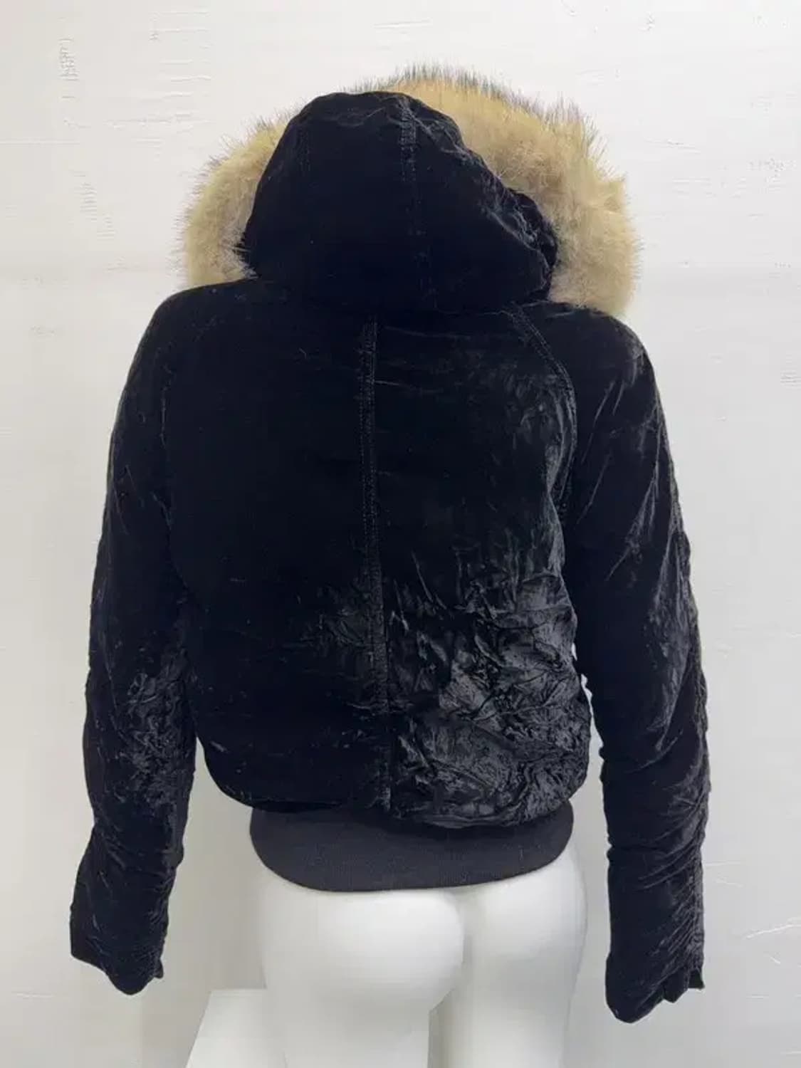 폴로 벨벳 N2B 야상 블랙 자켓 상품이미지3