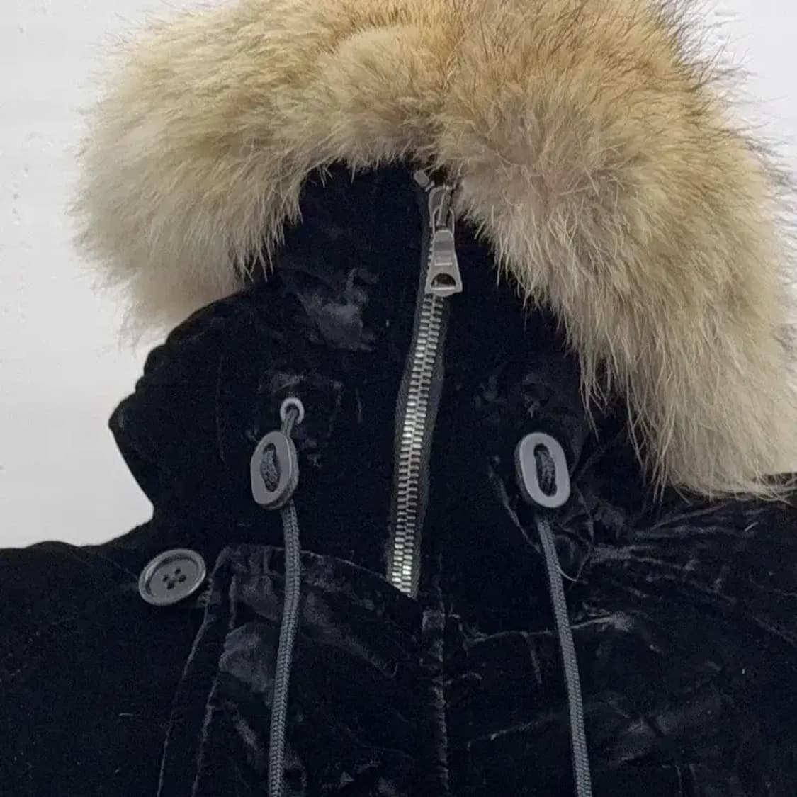 폴로 벨벳 N2B 야상 블랙 자켓 상품이미지4