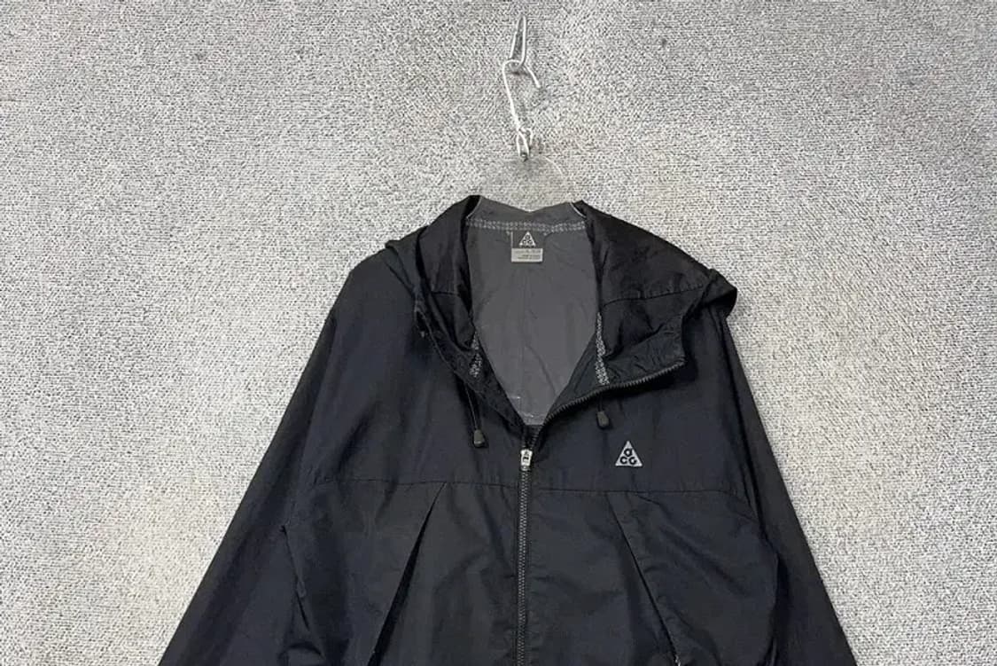 나이키 ACG 로고 블랙 바람막이 XL TG EG 상품이미지3