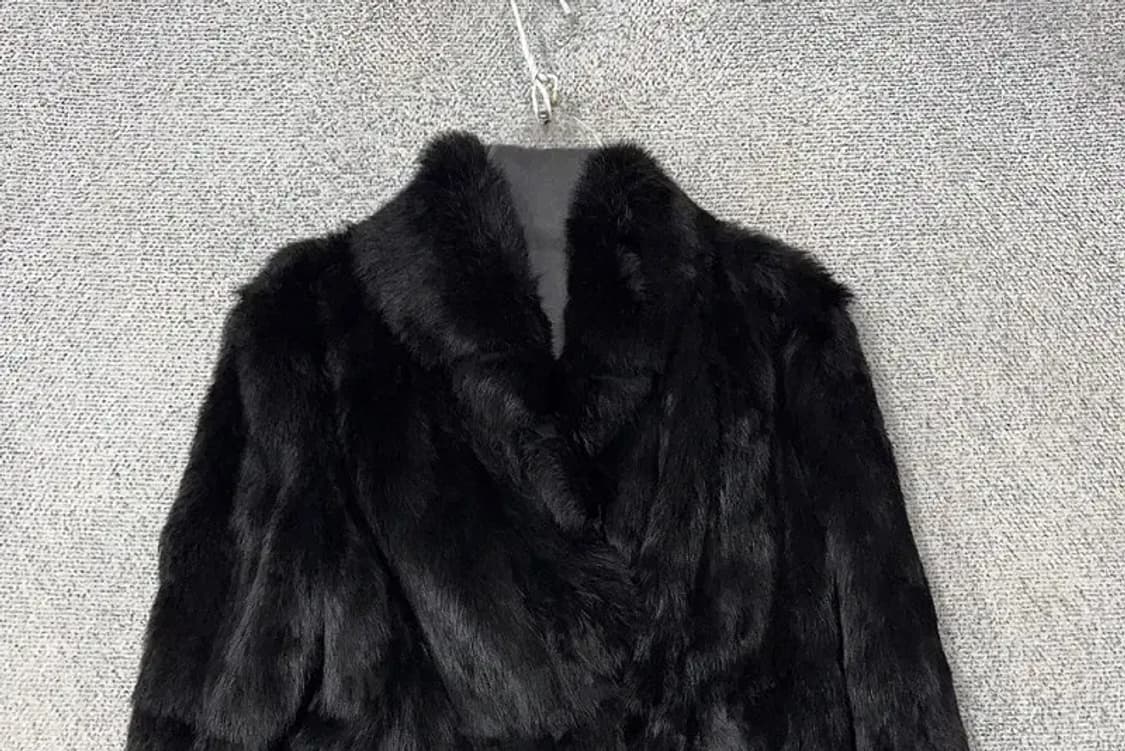 블랙 빈티지 밍크 퍼 코트 66 상품이미지3