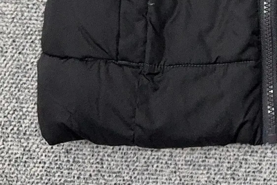 아베크롬비 블랙 자수 로고 양털 패딩 조끼 S 상품이미지6