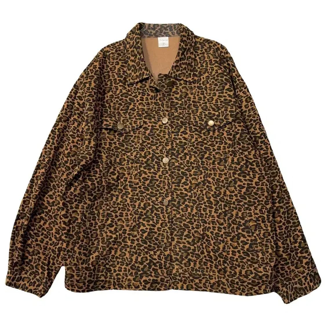 빈티지 호피 레오파드 오버핏 자켓 F 상품이미지1