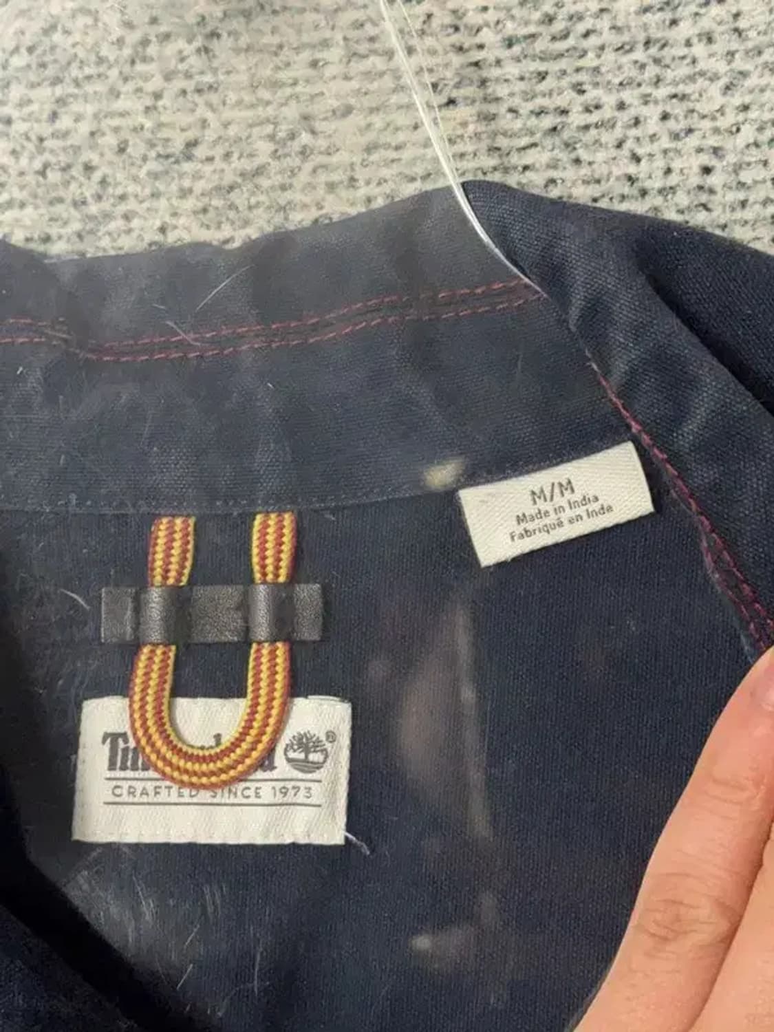 팀버랜드 네이비 포켓 셔츠 M 상품이미지7