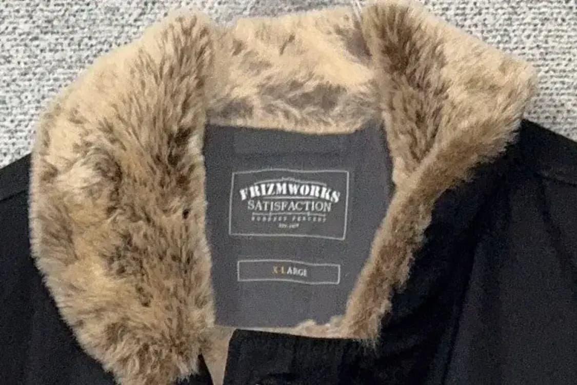 프리즘웍스 블랙 버튼 울프죠 버튼 자켓 X-LARGE 상품이미지5