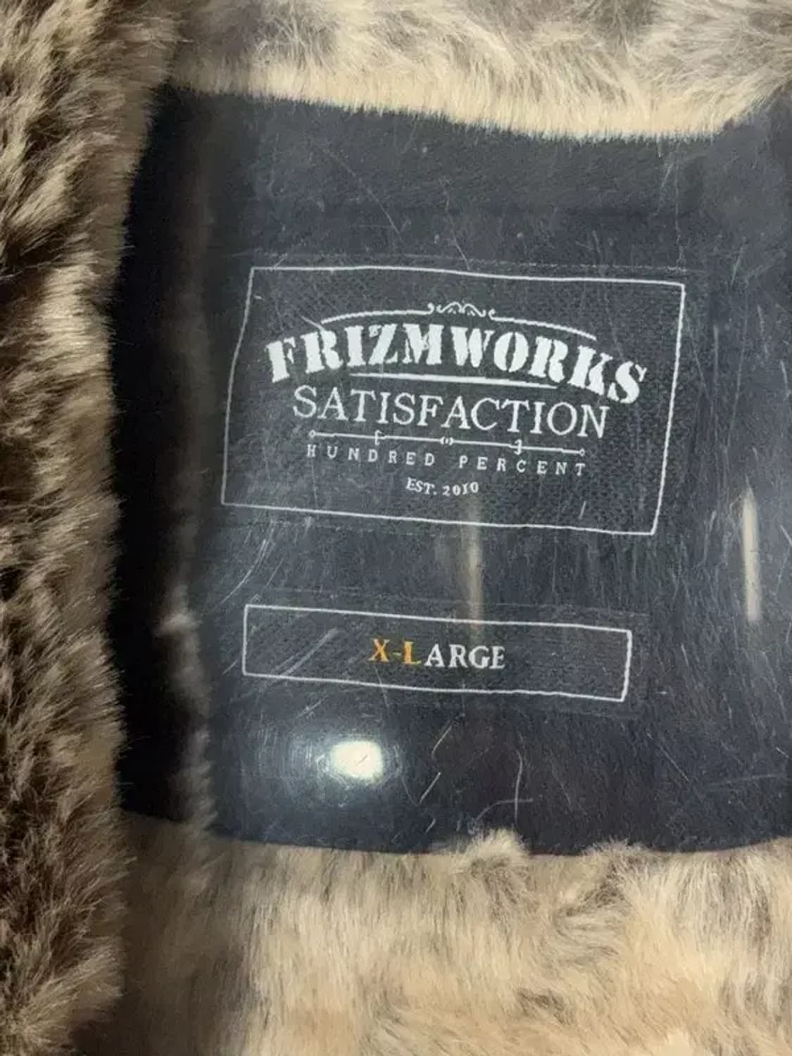 프리즘웍스 블랙 버튼 울프죠 버튼 자켓 X-LARGE 상품이미지7