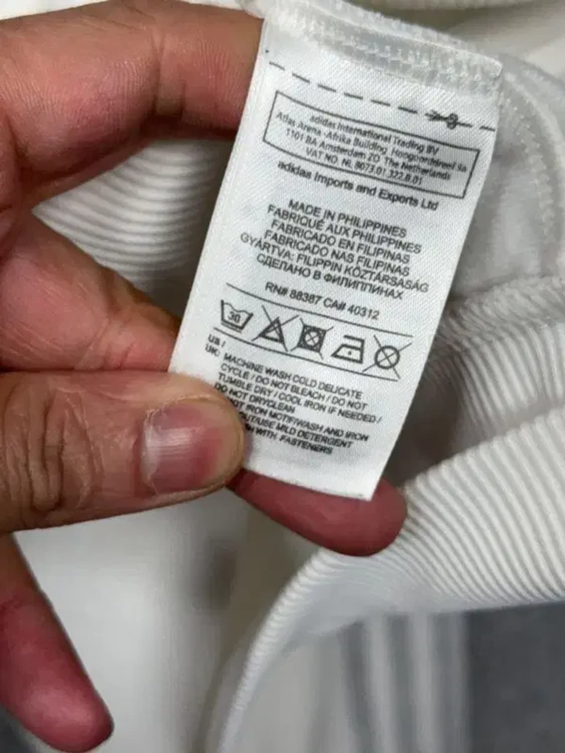아디다스 흰은 파이어버드 트랙탑 집업 저지 L 상품이미지9