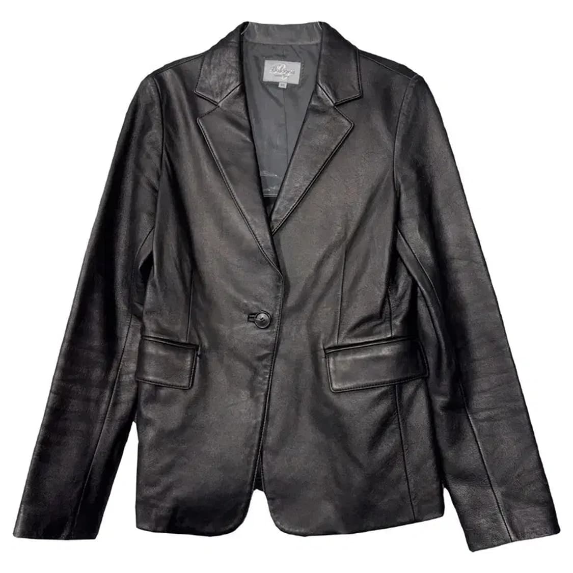 빈티지 양가죽 블랙 블레이저 55 상품이미지1