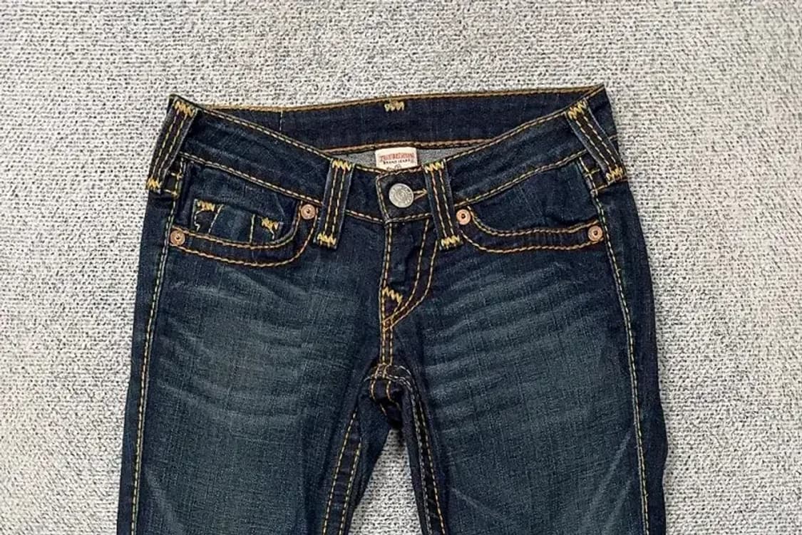 트루릴리젼 워싱 빈티지 Y2K 부츠컷 청바지 24 상품이미지3