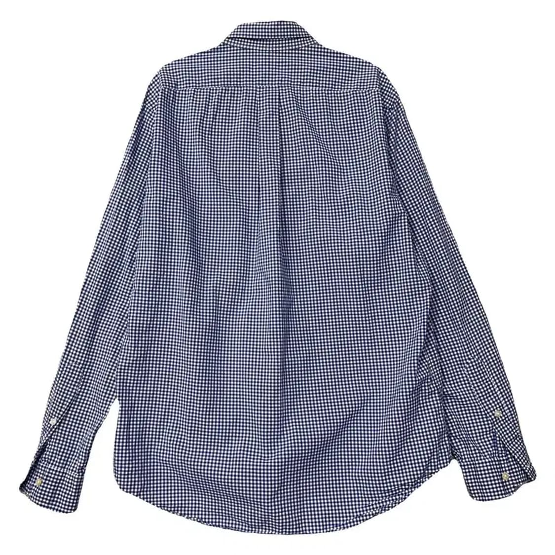 폴로 클래식 핏 체크 네이비 셔츠 M 상품이미지2