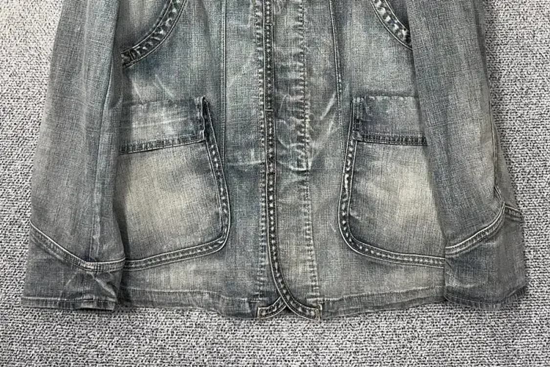 마리떼 프랑소와 저버 빈티지 워싱 데님 자켓 M 상품이미지4