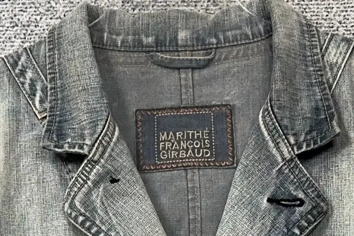 마리떼 프랑소와 저버 빈티지 워싱 데님 자켓 M 상품이미지5