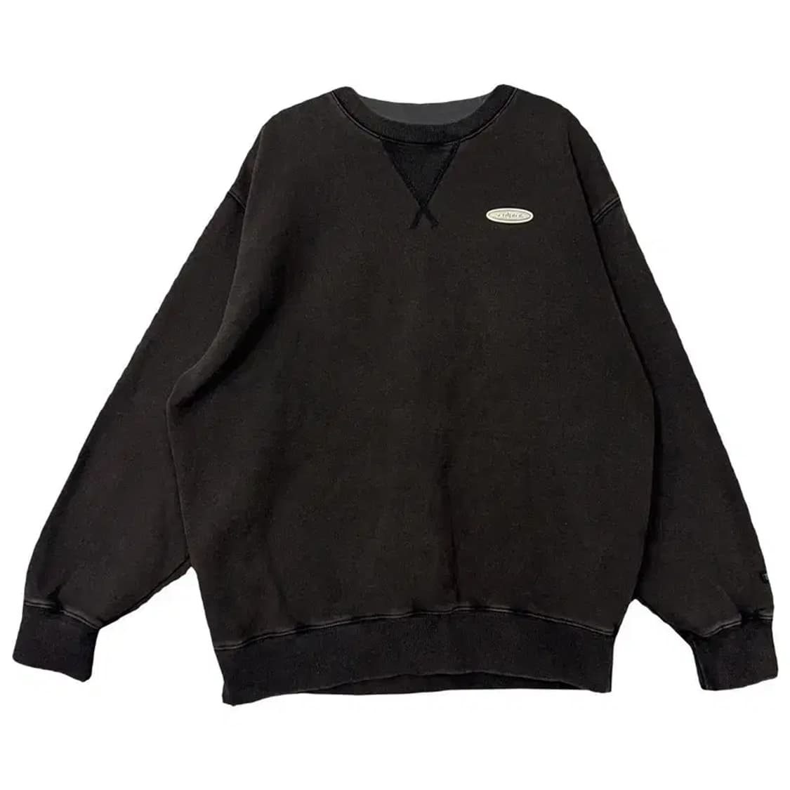 스컬프터 블랙 자수 스웻셔츠 S 상품이미지1