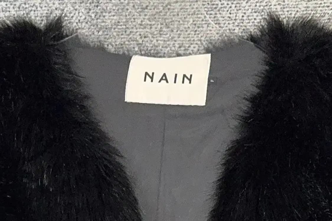 나인 그라데이션 페이크 퍼 자켓 F 상품이미지5