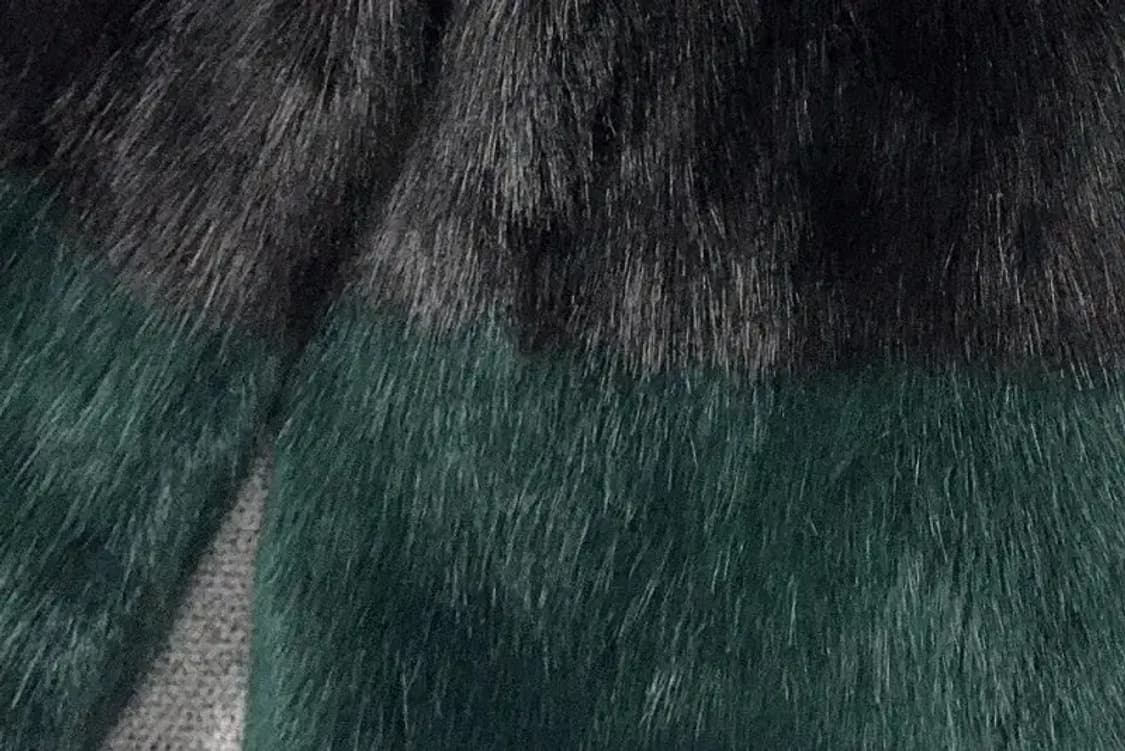 나인 그라데이션 페이크 퍼 자켓 F 상품이미지6