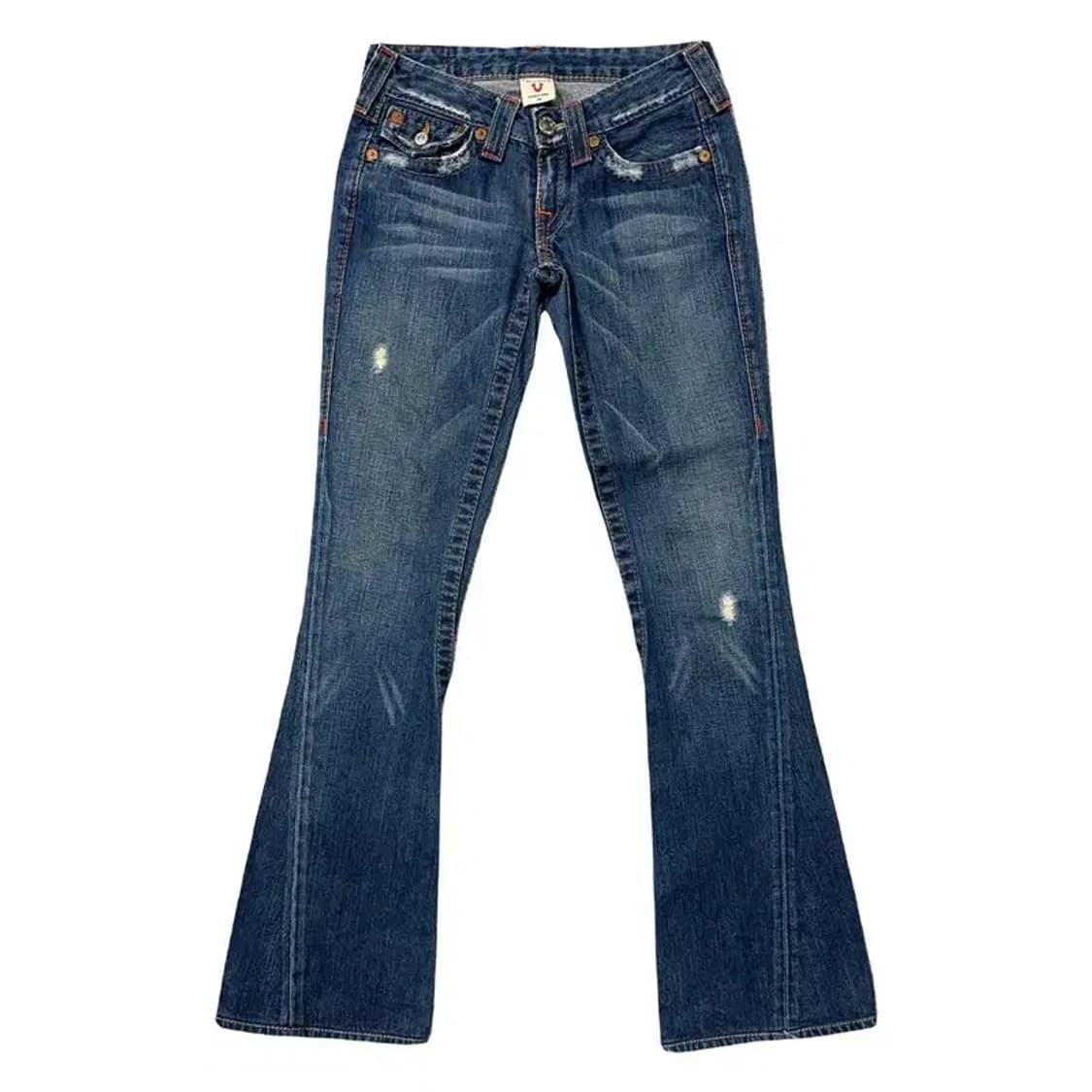 트루릴리젼 워싱 빈티지 Y2K 부츠컷 청바지 24 상품이미지1