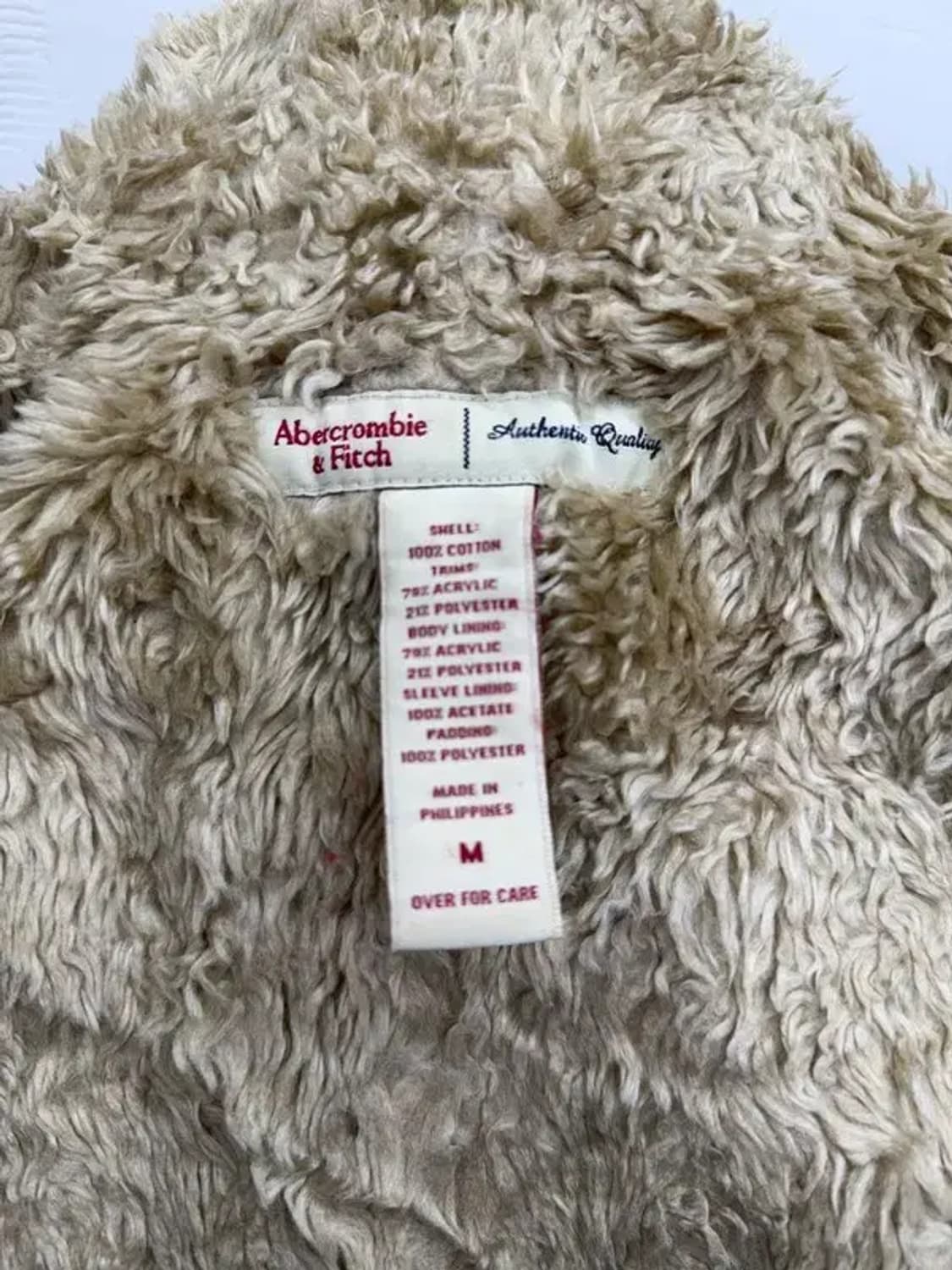 아베크롬비 브라운 자켓 M 상품이미지9