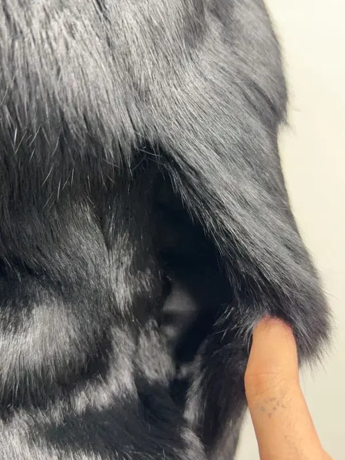 YETT'S 토끼퍼 블랙 퍼자켓 66 상품이미지6