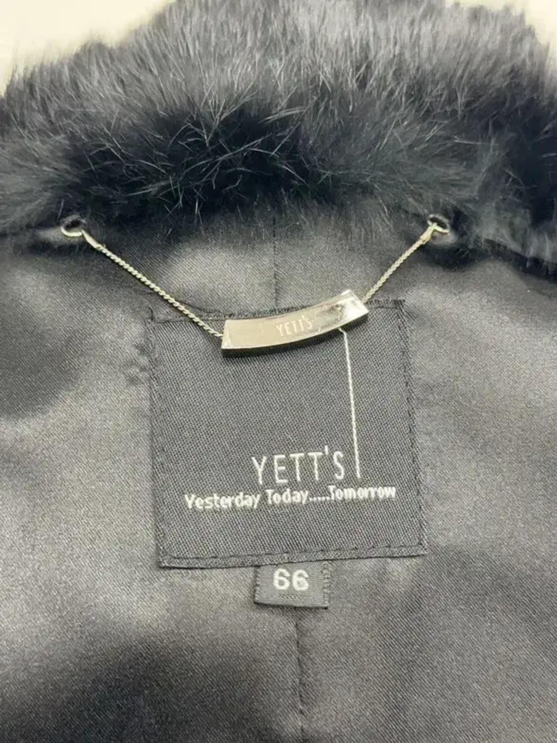 YETT'S 토끼퍼 블랙 퍼자켓 66 상품이미지8