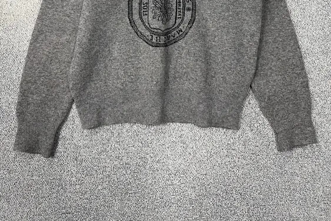 마르디 메르크디 프린팅 그레이 니트 ONE SIZE 상품이미지4