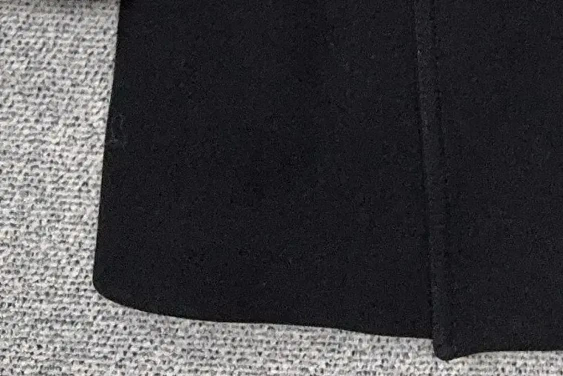 솔리드옴므 블랙 버튼 피 코트 95 상품이미지6