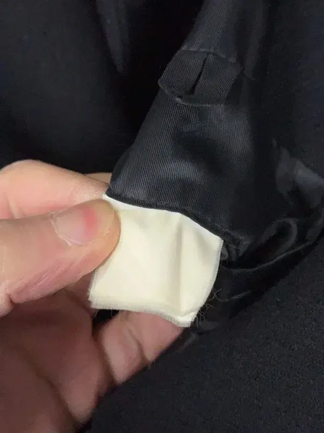 솔리드옴므 블랙 버튼 피 코트 95 상품이미지7