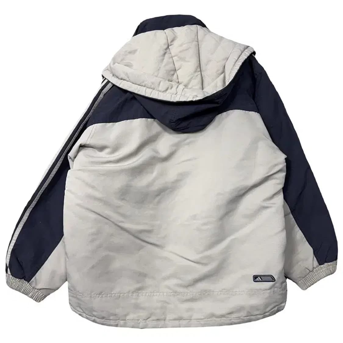 아디다스 베이지 올드스쿨 바람막이 윈드 자켓 90 상품이미지2