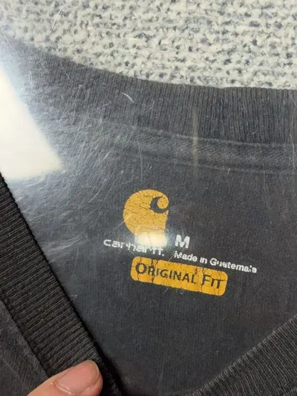 칼하트 블랙 스트릿 슬리브 긴팔티 M Regular 상품이미지8